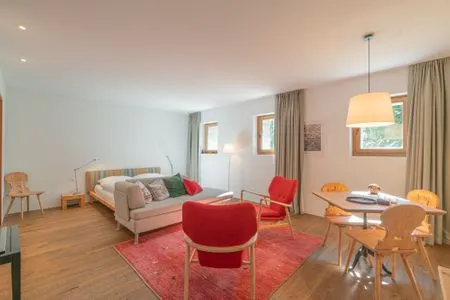 Schlafzimmer Chesa Piol Studio