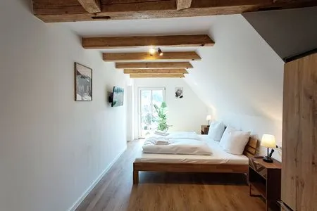 Schlafzimmer Bergblick
