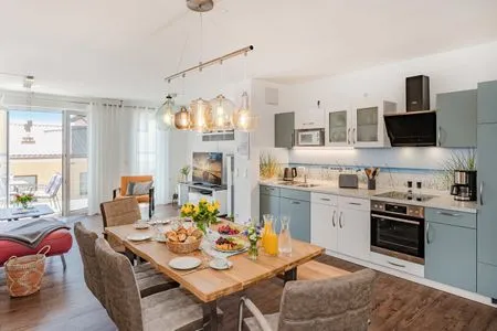 Küche / Küchenzeile Ferienhaus Nordwind