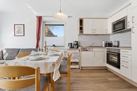 Essbereich mit offener Küche Zur Hanse Wohnung 3.1 - Zur Hanse Ost