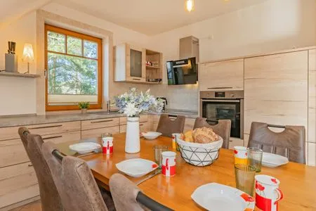 Küche / Küchenzeile Ferienwohnung Skorpion