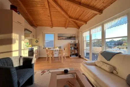 Wohnzimmer Ferienwohnung Sunset