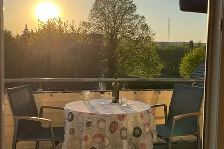 Balkon Ferienwohnung Sunset