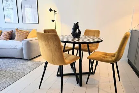 Wohnzimmer Lieblingssuite am Strand