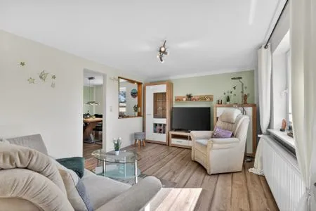 Wohnzimmer Ferienwohnung Kleefeld