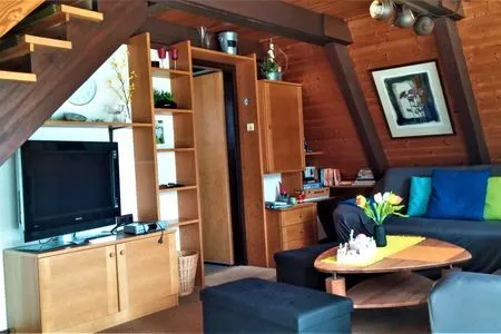 Wohnzimmer Ferienhaus  Im Abendrot