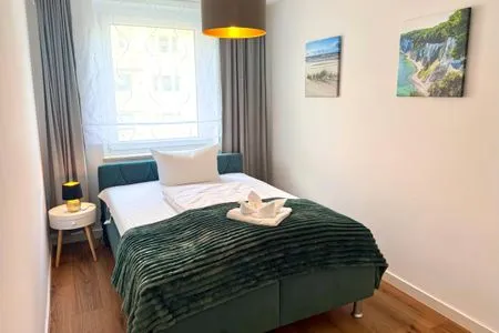 Schlafzimmer Ferienwohnung Kleiner Seelöwe
