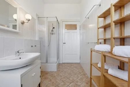Badezimmer Villa zur See, Whg. Schute