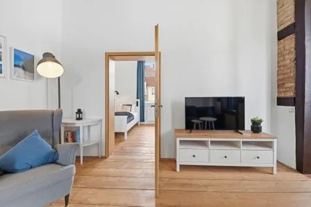 Wohnzimmer Villa zur See, Whg. Schaluppe