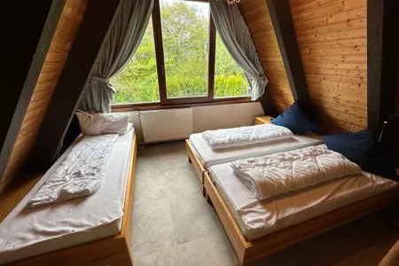 Schlafzimmer Ferienhaus Eichhörnchennest