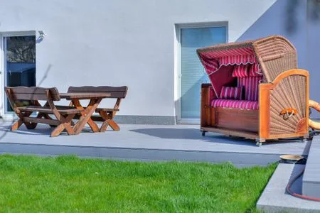 Garten Ferienhaus Thorina