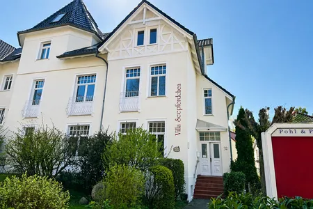 Hauptansicht Strandvilla Seepferdchen App. 3