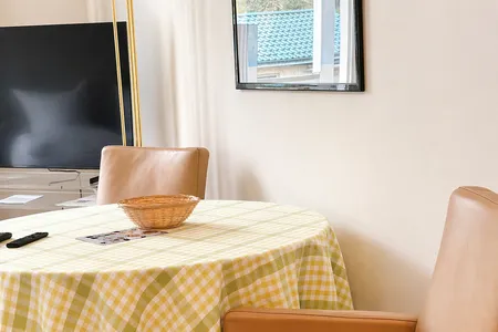 Schlafzimmer Strandvilla Seepferdchen App. 3