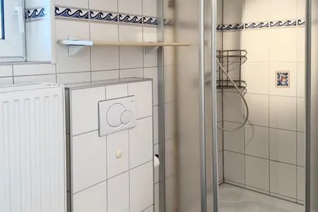 Badezimmer Haus Frisia Ferienwohnung Frisia 3