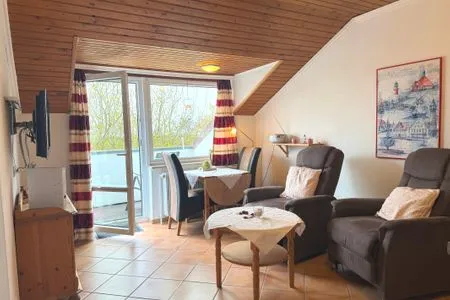 Wohnzimmer Haus am Kurpark Wohnung 24