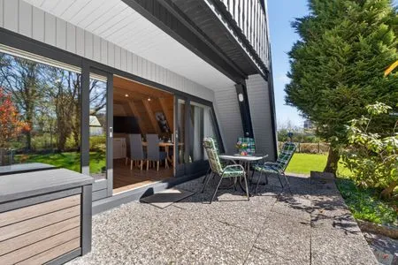 Terrasse Ferienhaus Fritzis Traum vom Meer