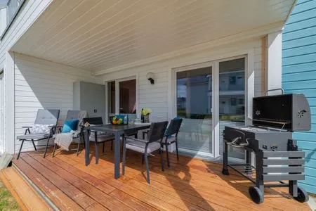 Terrasse Ferienwohnung Zitroneninsel