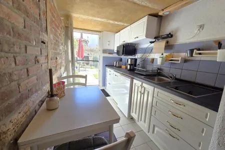 Küche / Küchenzeile Kleine Fischerhütte - uriges Ferienhaus am Meer