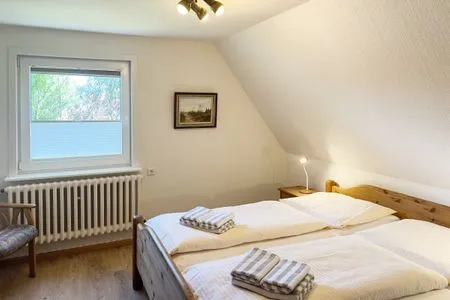 Schlafzimmer Haus *Üüs Aran* Ferienwohnung *Üüs Aran 1*