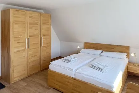 Schlafzimmer Haus *Üüs Aran* Ferienwohnung *Üüs Aran 7*