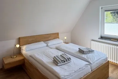 Schlafzimmer Haus *Üüs Aran* Ferienwohnung *Üüs Aran 7*