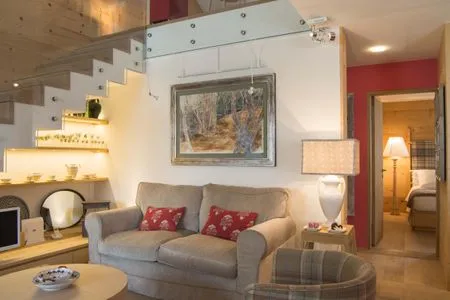 Wohnzimmer Residenza Edelweiss 2.2