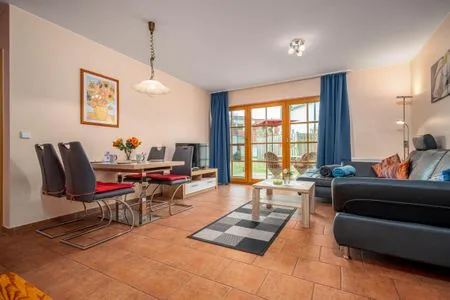 Wohnbereich Ferienpark Freesenbruch Wohnung 1.2 - Am Schwalbenweg