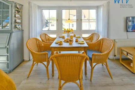 Essbereich Haus Tide Ferienwohnung Bremer