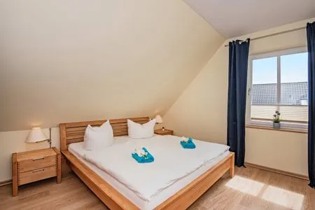 Schlafzimmer Ferienhaus Angela 1