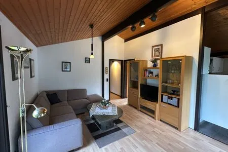 Wohnzimmer Ferienhaus  Abendgold