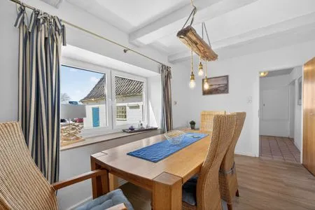 Wohnzimmer Ferienhaus Friedas Fischerhuus