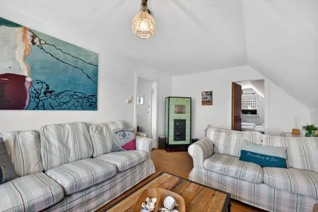 Wohnzimmer Ferienhaus Friedas Fischerhuus