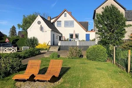 Garten Ferienhaus Friedas Fischerhuus