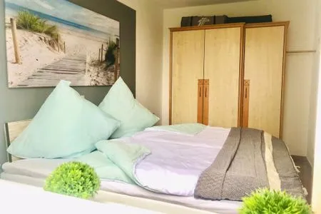Schlafzimmer Ferienwohnung Rügen-Träume