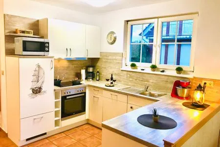 Küche / Küchenzeile Ferienwohnung Rügen-Träume
