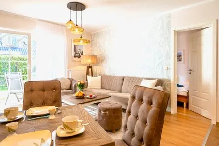 Blick in den Wohnbereich  Villa Carpe Diem - Wohnung 2