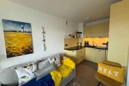 Wohnzimmer Ferienwohnung im Haus Nordland App.102