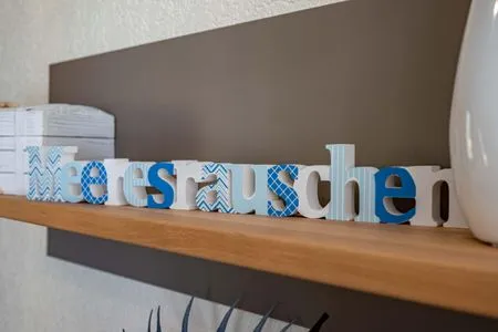 Hausname als Dekobuchstaben  Meeresrauschen 1