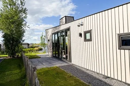 De IJssel Eilanden Chalet Steg SixtySix Kampen mit Zaun Nr. 766 Kampen /  Reevemeer - 