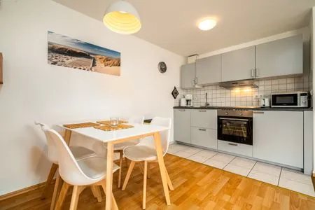 4 Ferienwohnung MüritzLounge Waren Küche  MüritzLounge