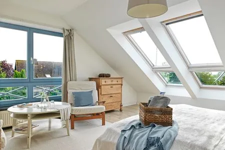 Living room Haus Meerzeit Meerblick Doppelzimmer