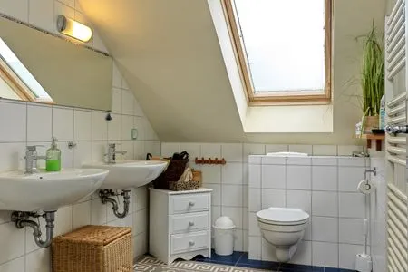 Badezimmer Haus Meerzeit Kö-Luise Einzelzimmer