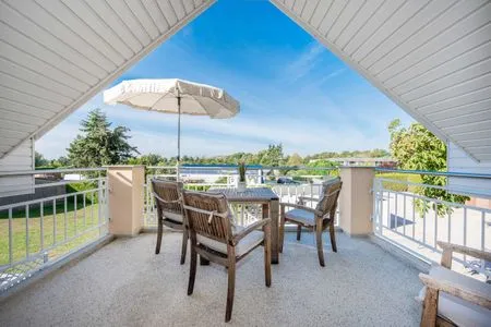 Balkon Ferienwohnung Koserow