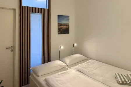 Schlafzimmer Haus Nordenlicht Ferienwohnung "Lütj Seeröver"