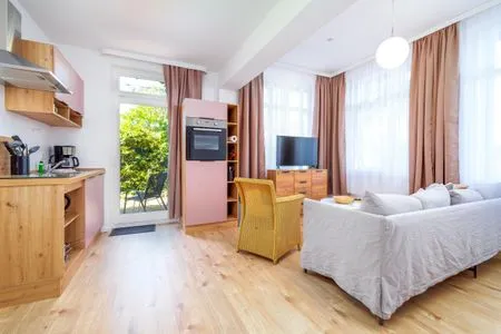 Wohnzimmer Villa Ruegano Meeresbrise