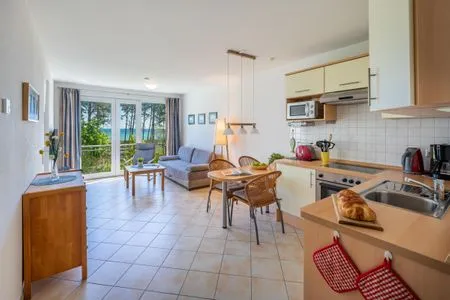 Wohnzimmer Villa 12 Seestern