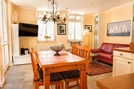 Wohnzimmer Uns Strandhus Whg. Captains Lounge