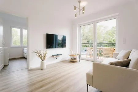Wohnzimmer de See - Suite 2 | Direkte Deichlage