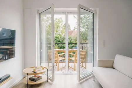 Wohnzimmer de See - Suite 2 | Direkte Deichlage