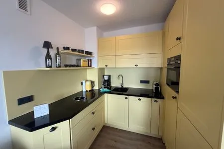 Küche / Küchenzeile Ferienwohnung im Haus Nordland App.102